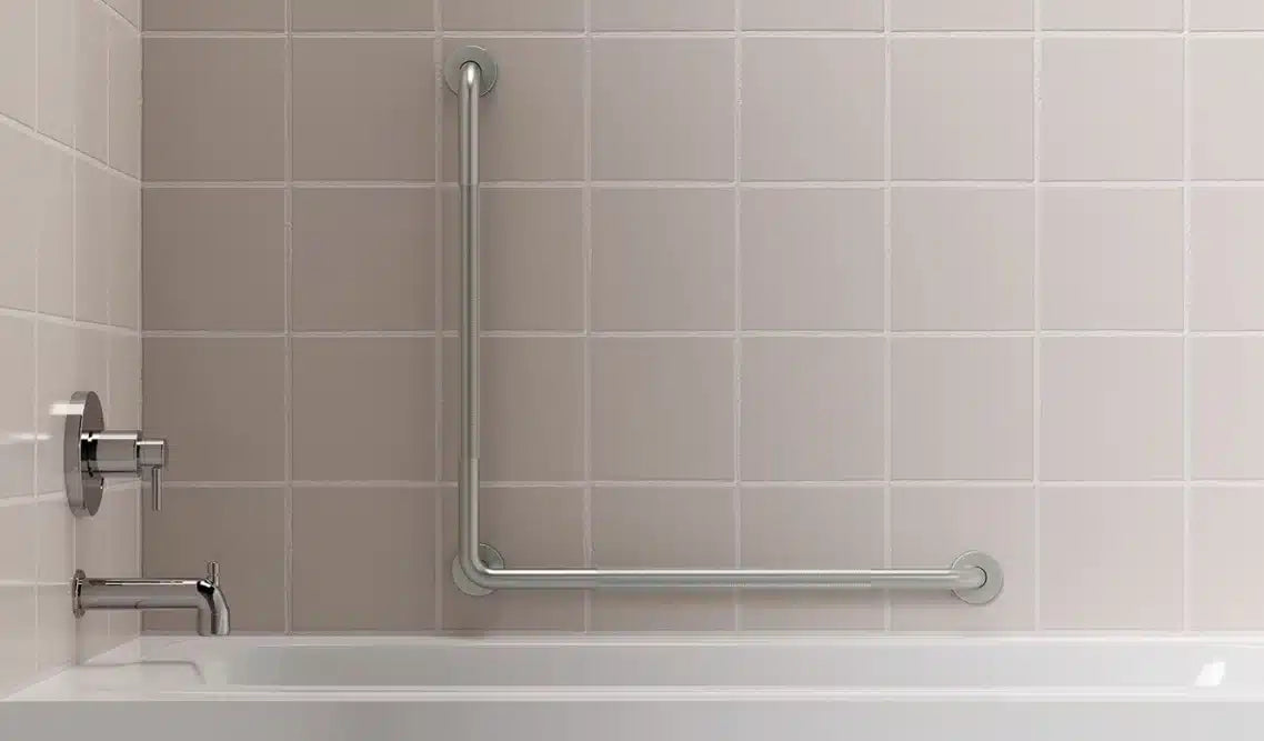 L-Shaped Grab Bar