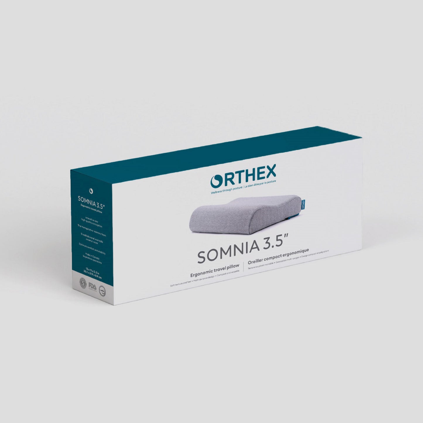 Ergonomic travel pillow Somnia 3.5″