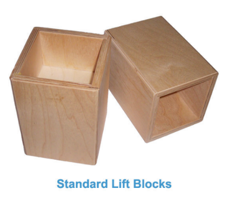 Blocs de levage réglables