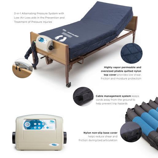 MicroAIR MA600 Low Air Loss Mattress System INVACARE