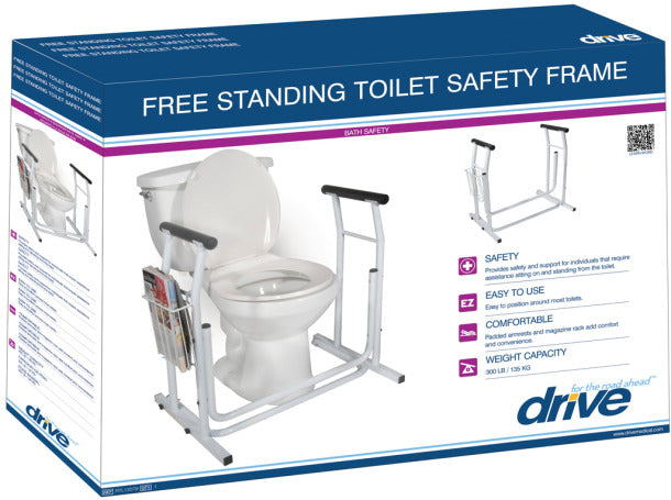Rental Free-standing Toilet Safety Rail