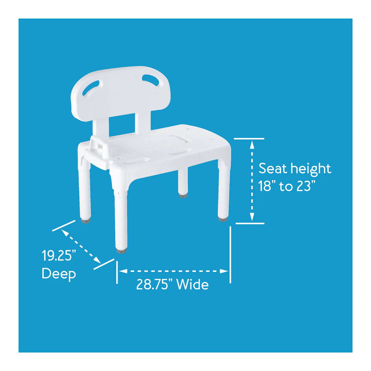 Heavy Duty Bath Transfer Bench