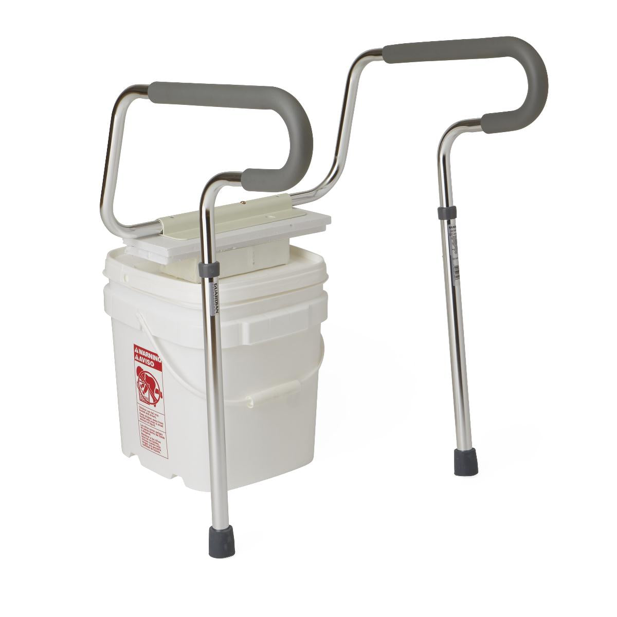 Rental Toilet Safety Frame with Padded Arms