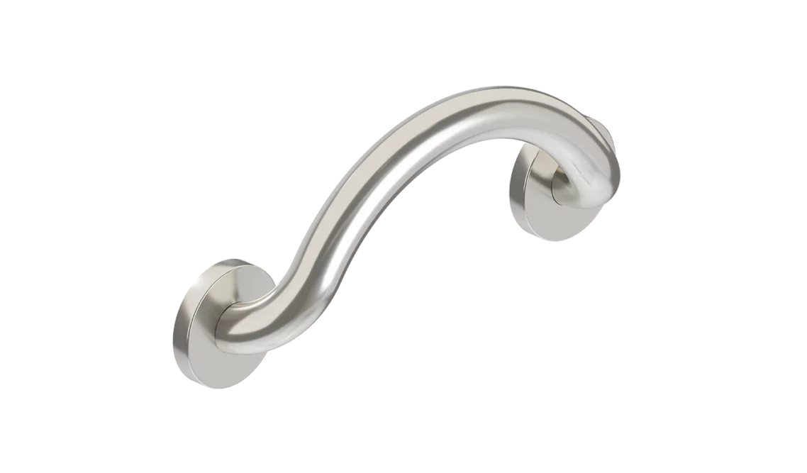 Plus Series Crescent Grab Bar