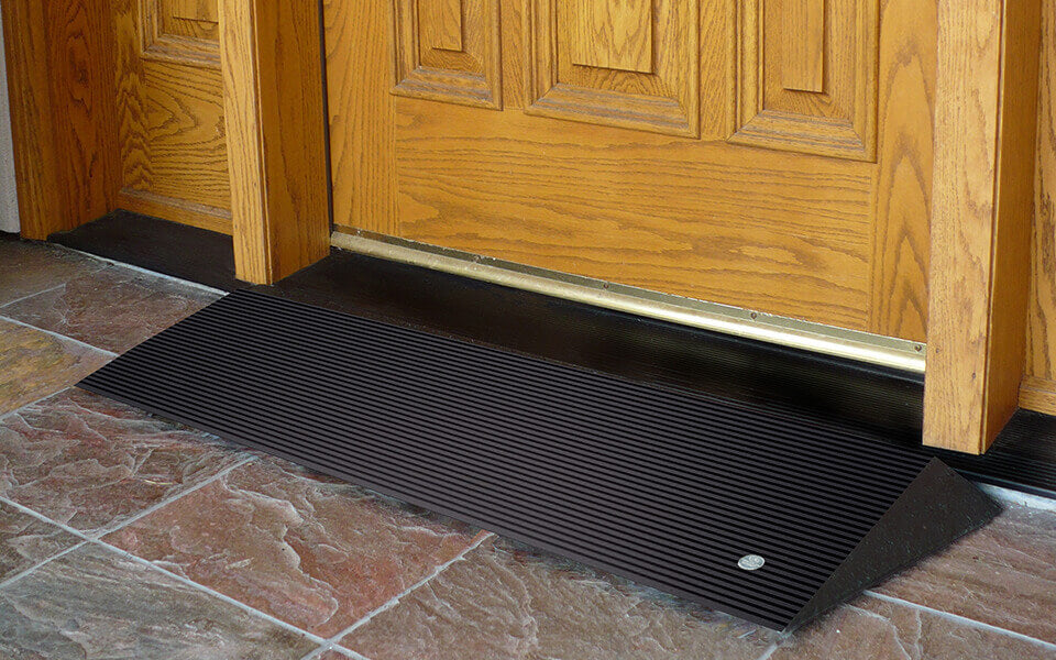 Rubber Angled Entry Mat