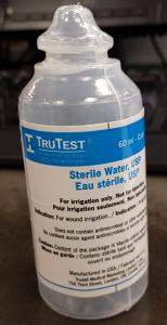 Sterile Water, for Irrigation, not for Injection, various sizes available