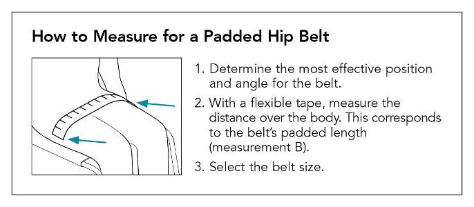 4-Point Padded Hip Belts