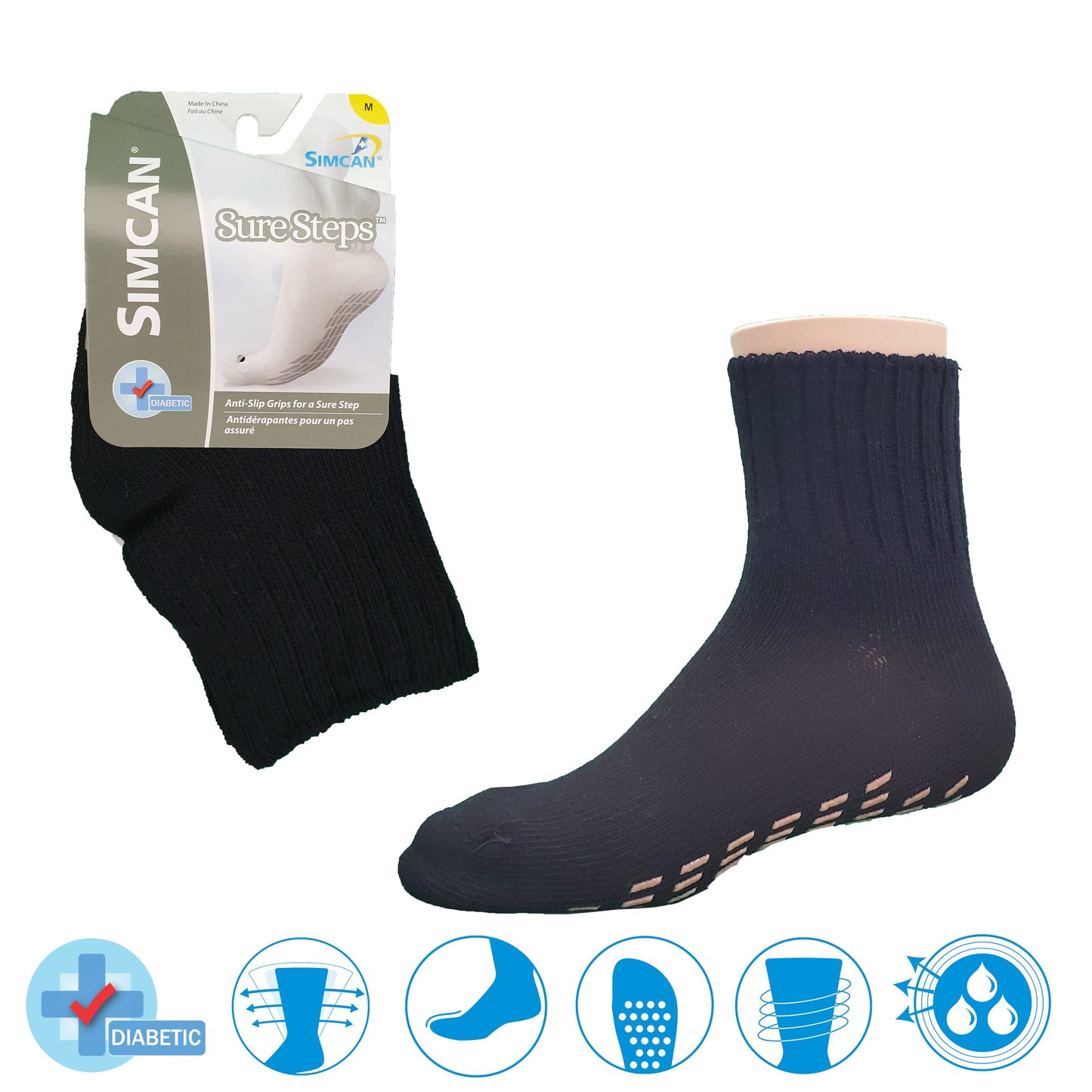 Sure Steps™ Low Rise Socks