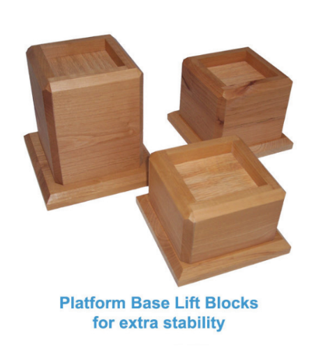 Platform Base Lift Blocks