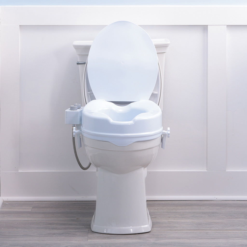 PreserveTech™ Raised Toilet Seat with Bidet, 4"