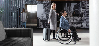 VELOCE Carbon folding wheelchair