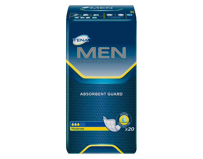 TENA® Men Moderate Protective Guards - Level 2