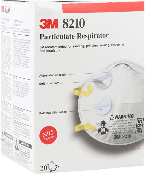 N95 Mask 3M™ Particulate Respirator 8210**CURRENTLY NOT AVAILABLE DUE TO COVID 19 - BC MedEquip