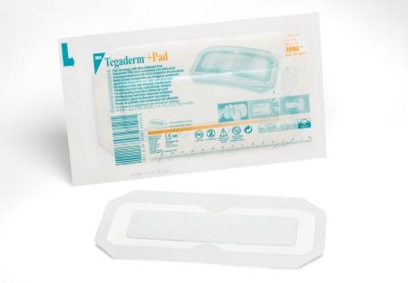 Tegaderm™Pad Film Dressing, with Non-Adherent Absorbent Pad - BC MedEquip