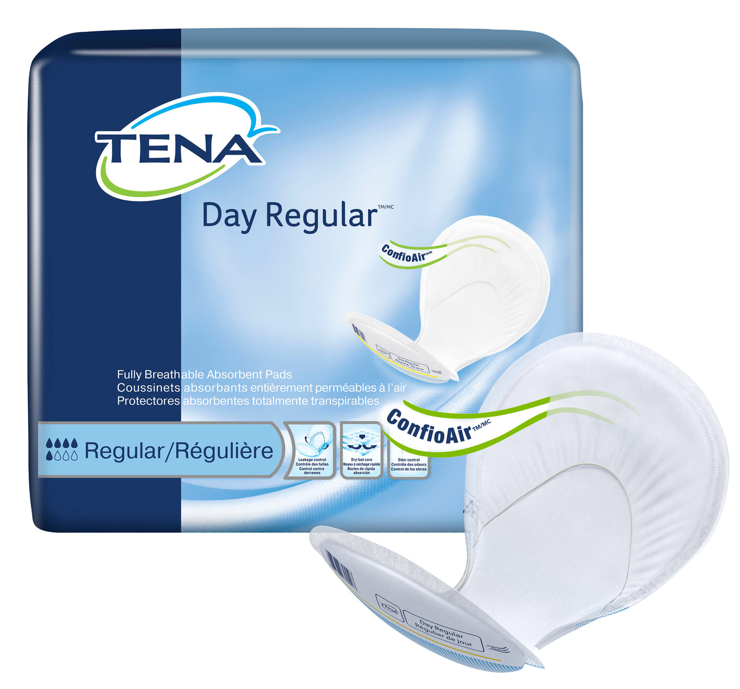 TENA® Day Regular Breathable Pads