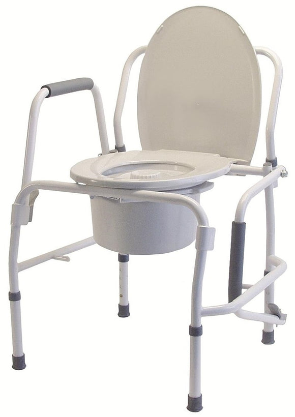 Rental Drop Arm Commode...starting at $125/month*must purchase bucket/splashguard - BC MedEquip