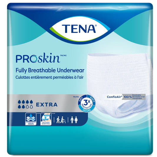 Sous-vêtements de protection TENA®, capacité d'absorption supplémentaire