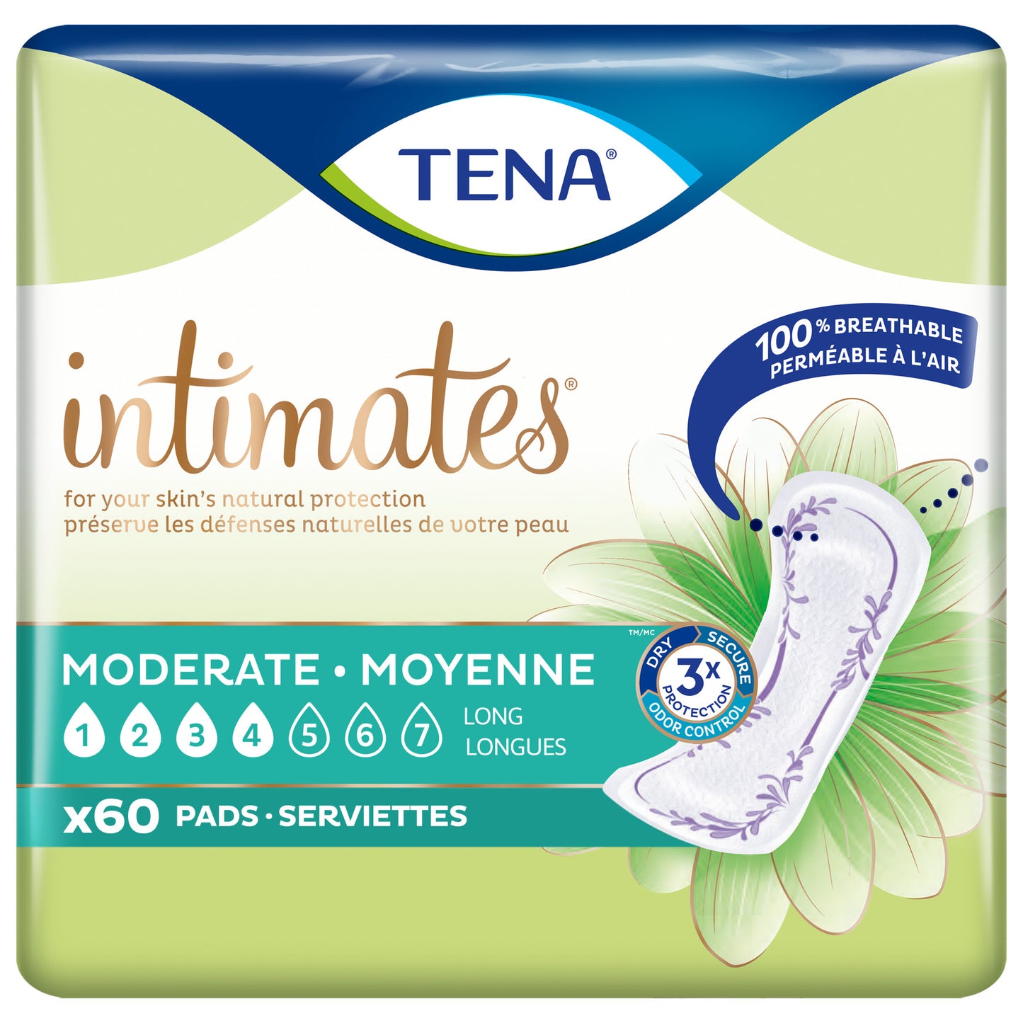 TENA® Intimates Moderate Long Pads