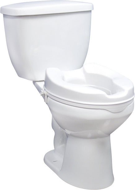 Raised Toilet Seat with and without Lid 4", 6"