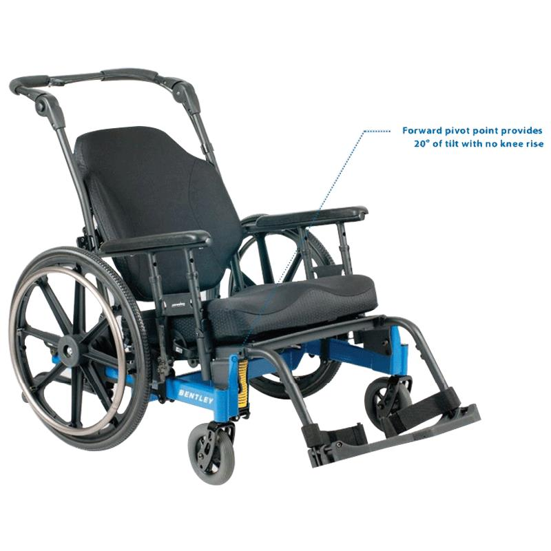 Bentley Manual Tilt-In-Space Wheelchair - BC MedEquip Home Health Care