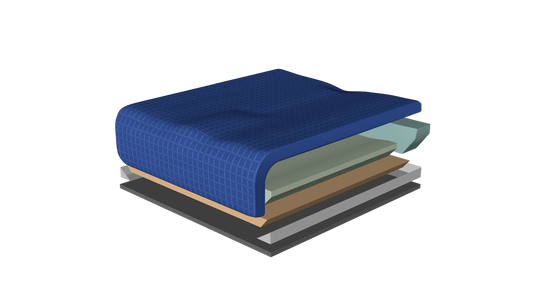 Geo-Matrix™ Hybrid Low-Profile Cushion