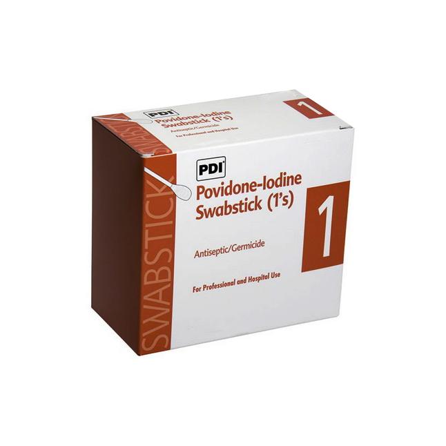 PDI Prep Swabstick, 10% Povidone-Iodine - BC MedEquip