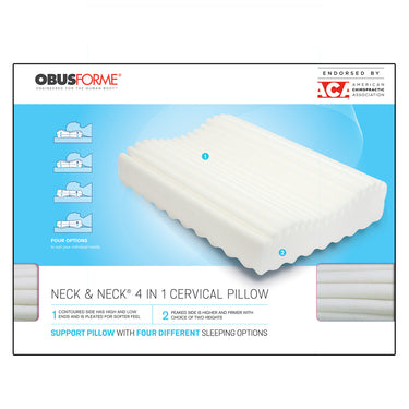 Neck & Neck 4 In 1 Cervical Pillow