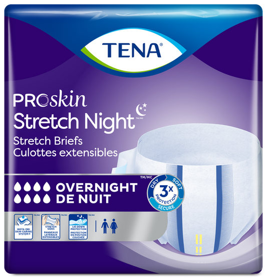 TENA® ProSkin Stretch Night Briefs