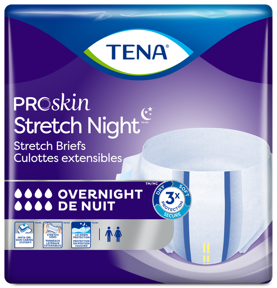 TENA® ProSkin Stretch Night Briefs