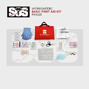 WCB/Worksafe Basic First Aid Kit