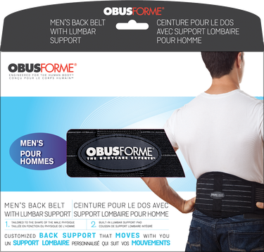 ObusForm Male Back Belt BB-ML1-XX