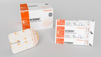 IV3000 1 Hand Catheter Dressing