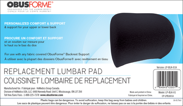 Lumbar Pad Replacement