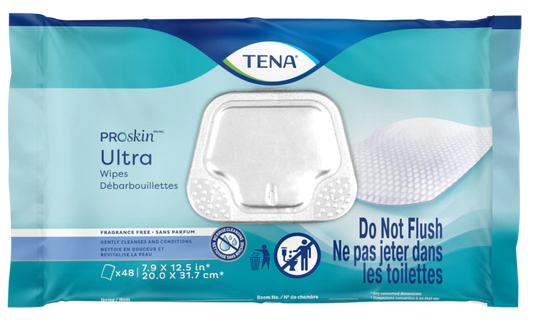 Lingettes TENA® ProSkin Ultra sans parfum