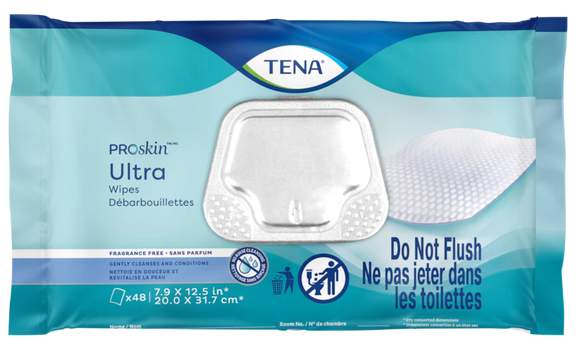 TENA® ProSkin Ultra Wipes Fragrance Free