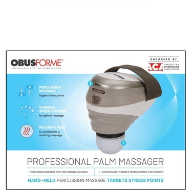 Professional Grade Palm Massager with Heat