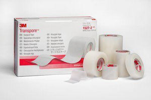 Transpore™ Surgical Tape, Plastic, Transparent - BC MedEquip