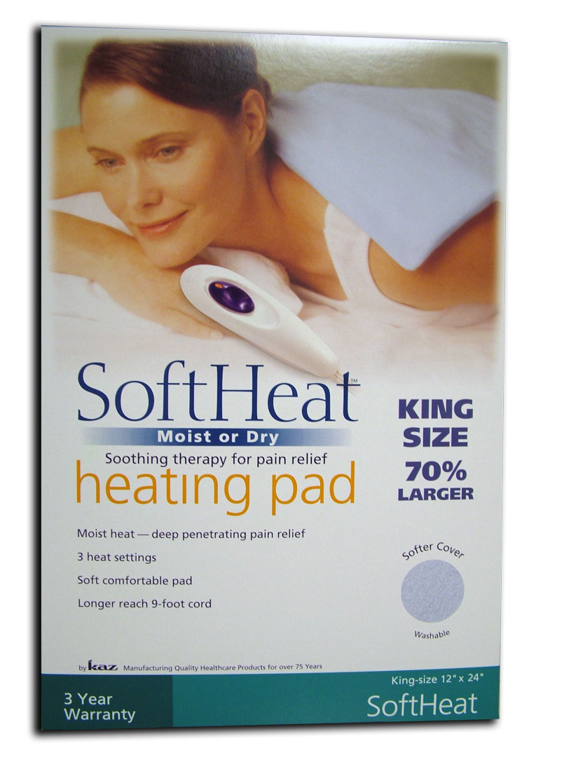 HEATING PAD MOIST/DRY KING SZ 12x24" - BC MedEquip Home Health Care